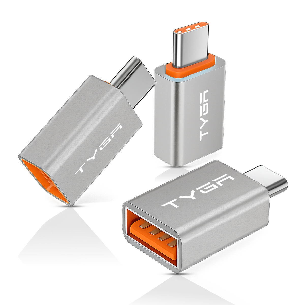 USB-A to USB-C Adapter, 5Gbps Data Transfer, Fast Charging