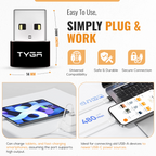 USB-C to USB-A Adapter, 2.0 Sync & Charge