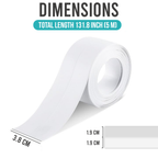 Waterproof Self Adhesive Caulk Strip, Seamless Sealing Tape, 5m