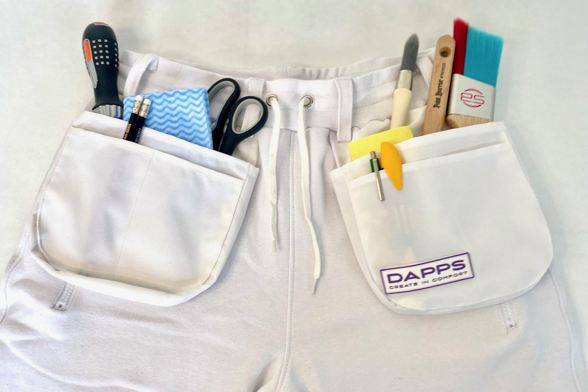 Dapps Work Joggers 2.0 (White)