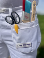 Dapps Work Shorts (White)
