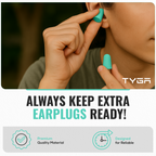 Foam Ear Plugs, 38dB Noise Reduction