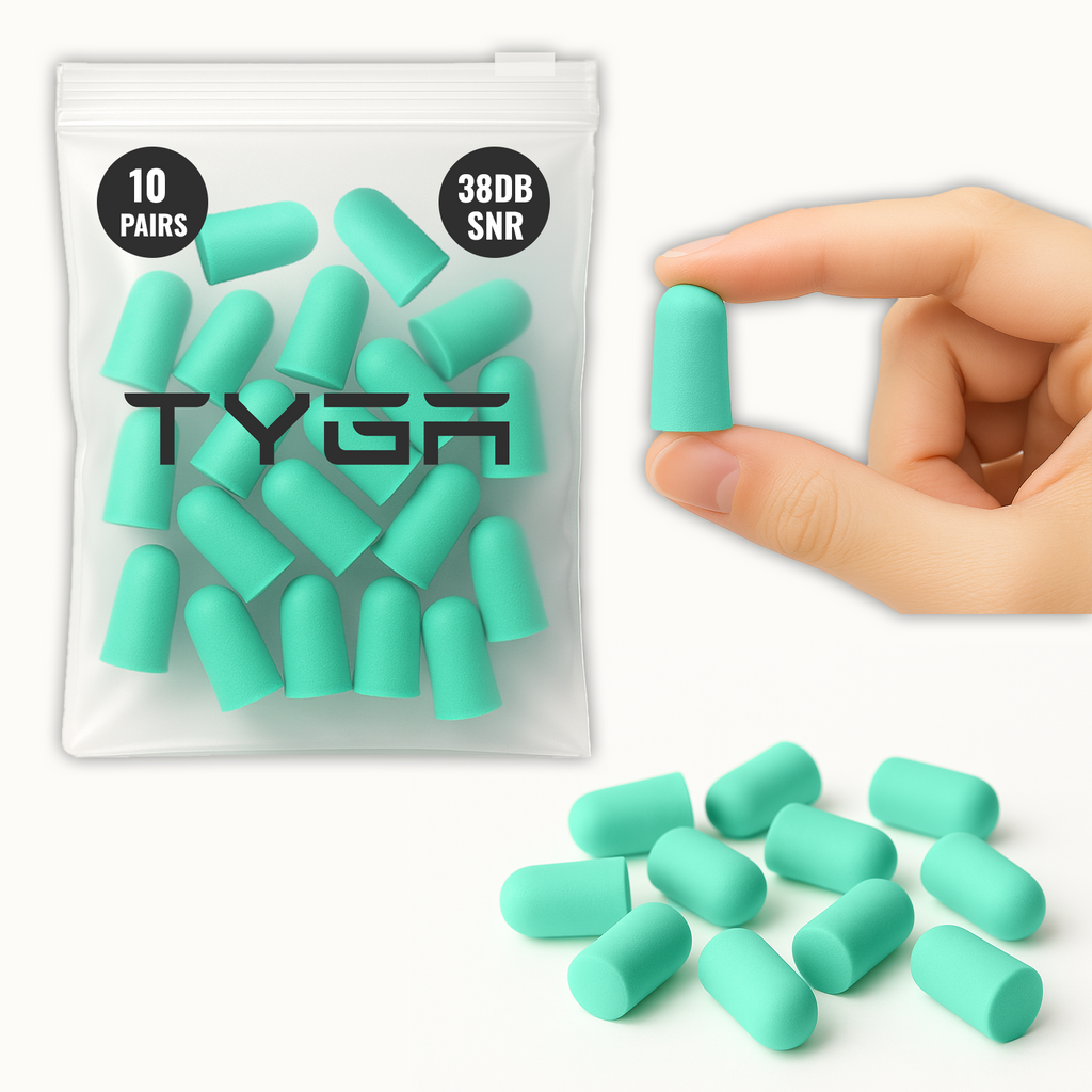 Foam Ear Plugs, 38dB Noise Reduction