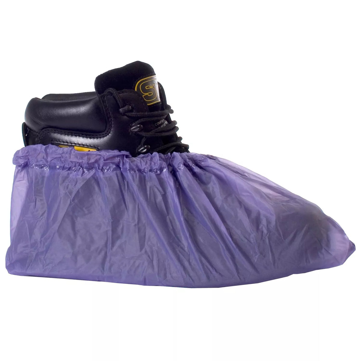 PVC Disposable Overshoes, Textured Sole