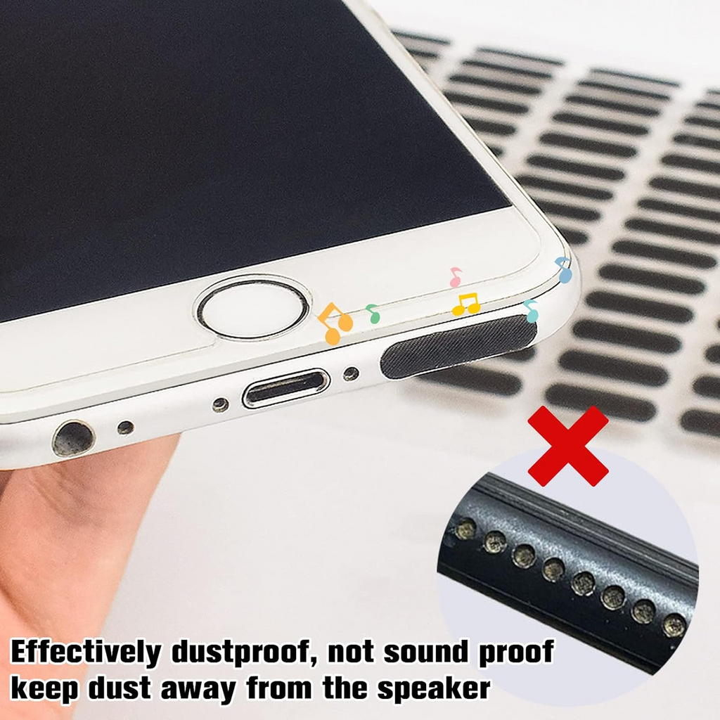 Mobile Phone Speaker Mesh Covers, Dustproof Splash Resistant, Pack of 10