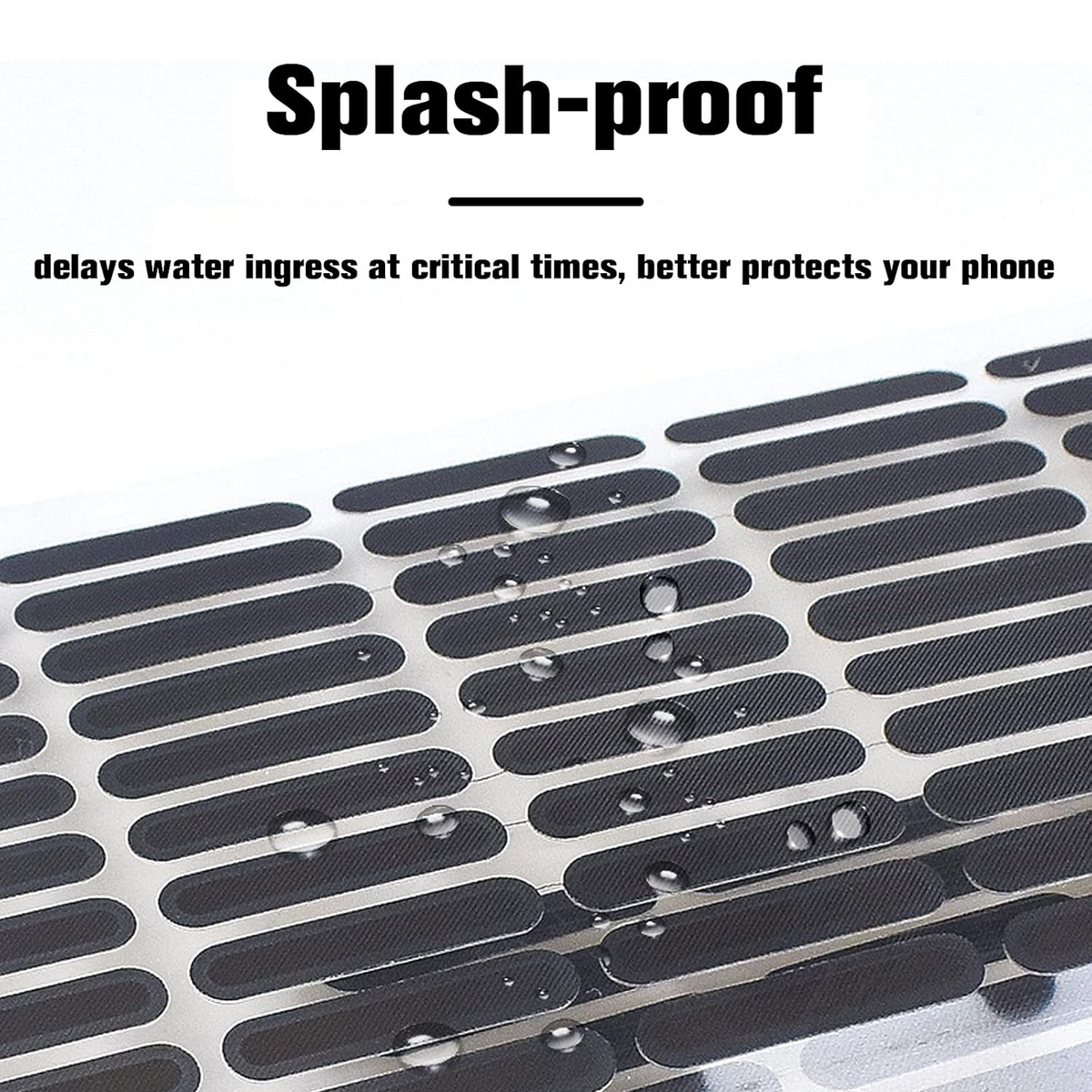 Mobile Phone Speaker Mesh Covers, Dustproof Splash Resistant, Pack of 10
