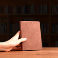 A6 Pocket Notebook, Sheepskin Feel Cover, Lined Pages, Pack of 1