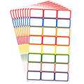 Name Badge Labels, Writable Self Adhesive Tags, Pack of 96