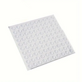 Self Adhesive Rubber Door Stoppers, Shock Absorbing Bumper Pads, Pack of 100