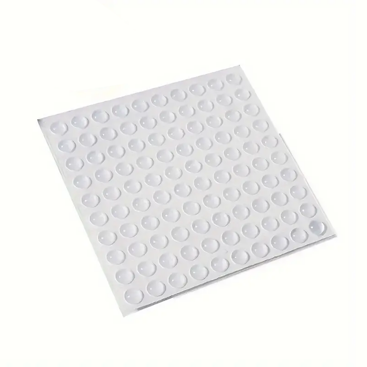 Self Adhesive Rubber Door Stoppers, Shock Absorbing Bumper Pads, Pack of 100