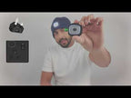 LED Beanie Hat, Rechargeable USB Light