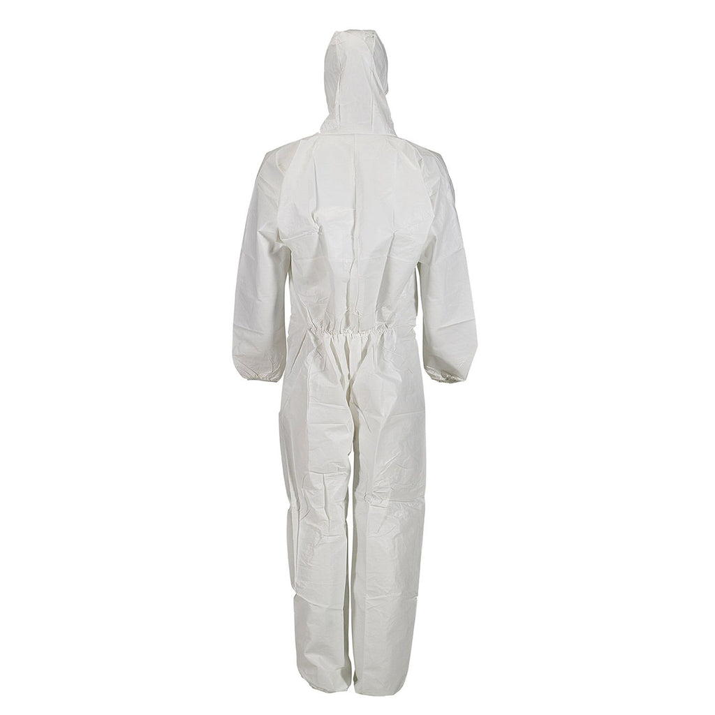 Type 5/6 Disposable Protective Coverall, Microporous Antistatic Suit