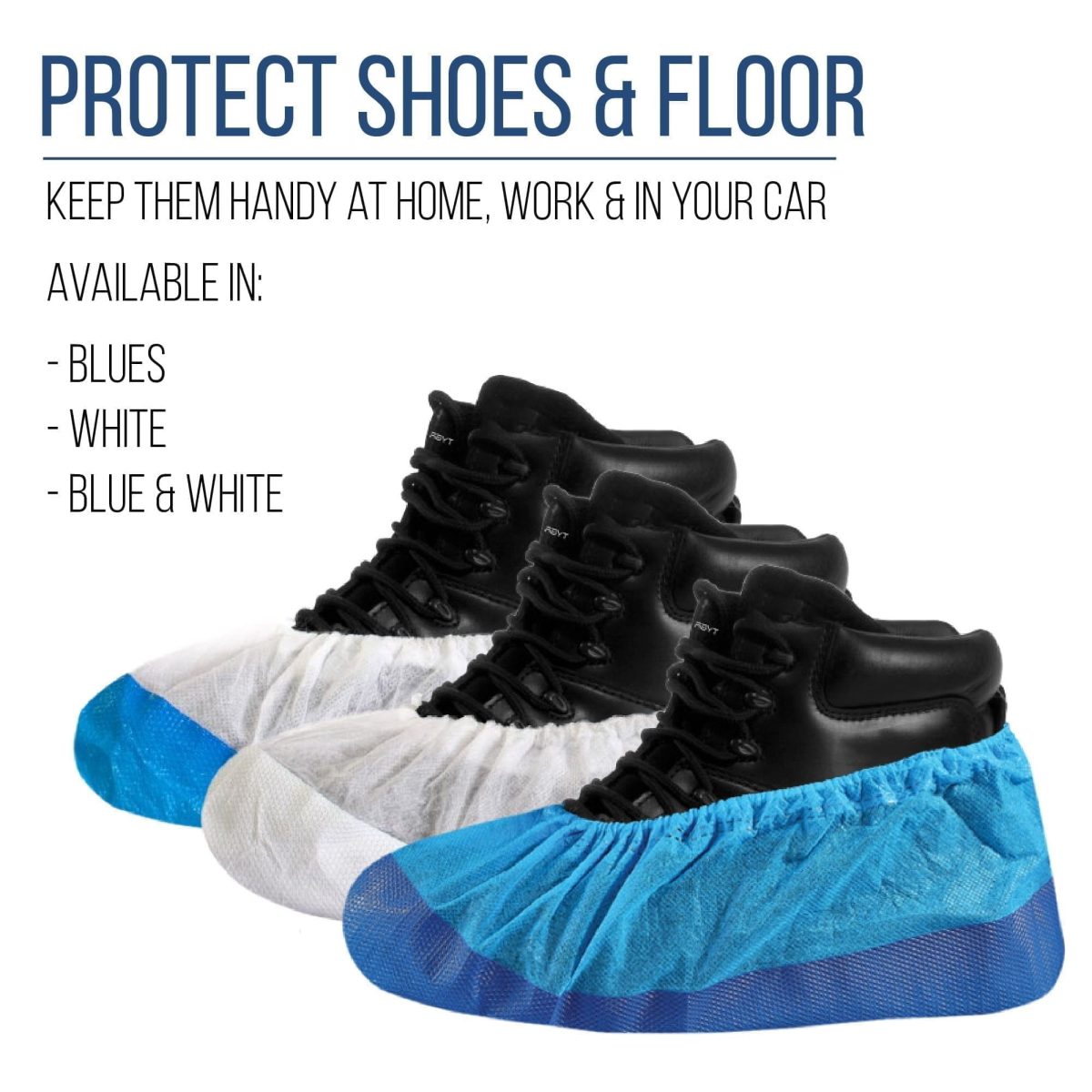 TYGA Heavy Duty Overshoes, Reusable, LongLasting CPE/PP TYGA Store