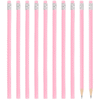 Wooden Pencils with Erasers, Smooth Writing, Pack of 10