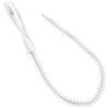 Flexible Drain Cleaning Brush, Hair Clog Remover, White Pack of 1