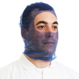 Alternative view of Disposable Premium Balaclava Hood, Non Woven Full Head Cover