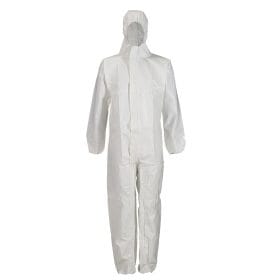 Type 5/6 Disposable Protective Coverall, Microporous Antistatic Suit